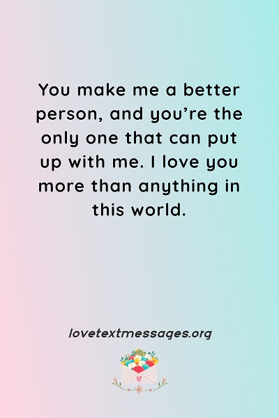 romantic words to text