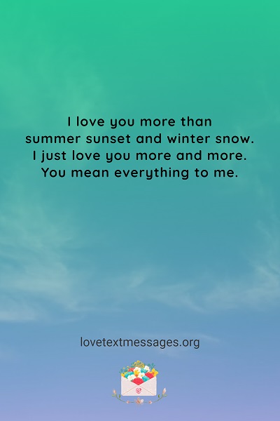 sweetest i love you messages to text