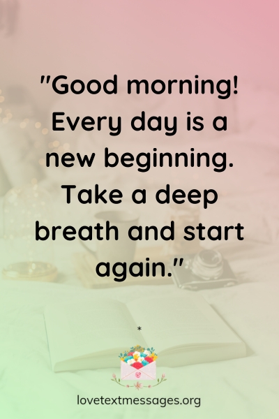 good morning my friend